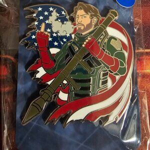 Limited Edition Soldier Boy Enamel Pin by Dean Draws